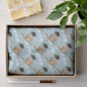 Graduate Owl Seidenpapier (Geschenk)