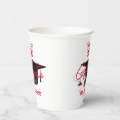 Graduate Paper Cup - Cap and Diploma HAMbyWG Pappbecher (Rechts)