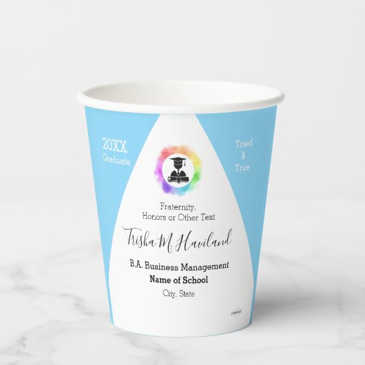 Graduate Paper Cups - HAMbyWhiteGlove Paper Cups Pappbecher (Vorderseite)