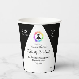Graduate Paper Cups - HAMbyWhiteGlove Paper Cups Pappbecher