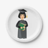 Graduate Pappteller (Vorderseite)