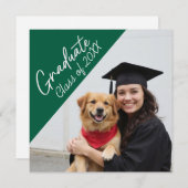 Graduate Party Ankündigung Graduate Celebration (Vorne/Hinten)