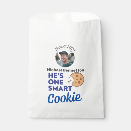 Graduate Party favorisiert Smart Cookie Gefallen B Geschenktütchen (Vorderseite)