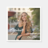Graduate Party Paper Napkins Serviette (Vorderseite)