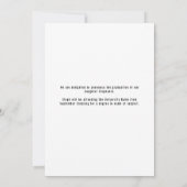 Graduate Peace Out Senior Year Abschluss Ankündigung (Rückseite)