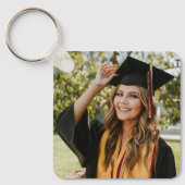 Graduate Personalisiert Abschluss Foto Schlüsselanhänger (Vorderseite)