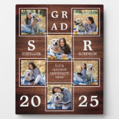 Graduate Personalisierte Fotos Holz Abschluss Fotoplatte (Vorderseite)