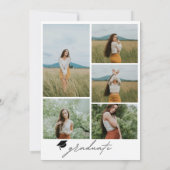 Graduate PHINISHED IT Abschluss Ankündigung (Rückseite)