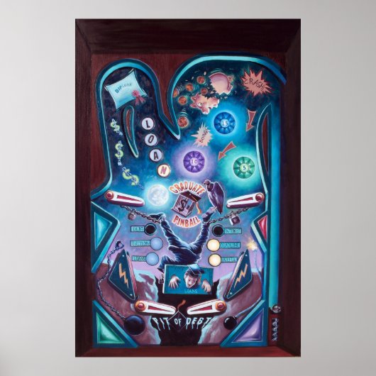 Graduate Pinball Poster (Vorne)