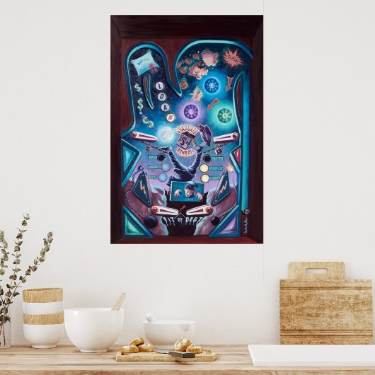 Graduate Pinball Poster (Küche)