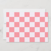 Graduate Pink 3 Foto High School Abschluss (Rückseite)