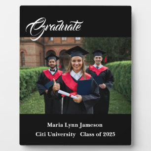 Graduate Plaque Fotoplatte