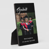 Graduate Plaque Fotoplatte (Seite)
