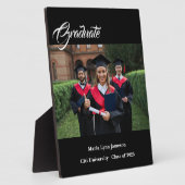 Graduate Plaque Fotoplatte (Seite)