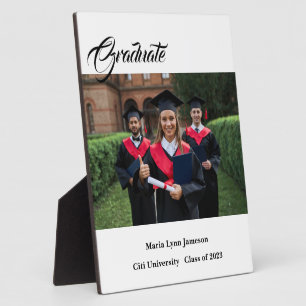 Graduate Plaque Fotoplatte