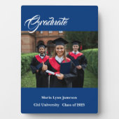 Graduate Plaque Fotoplatte (Vorderseite)