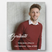 Graduate Plaque Fotoplatte (Vorderseite)