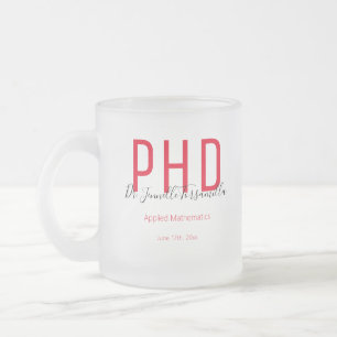 Graduate Red Black Date Name Degree PhD Mattglastasse
