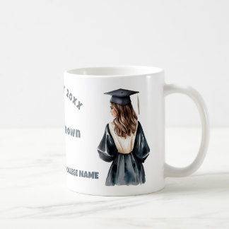 Graduate School Uni Uni Beautiful girl Kaffeetasse