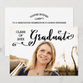Graduate Script - Ankündigung von Abschlüssen (Vorne/Hinten)