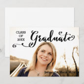 Graduate Script - Ankündigung von Abschlüssen (Vorne/Hinten)