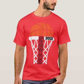 Graduate Senior Class 2022 Abschluss Basketball P T-Shirt