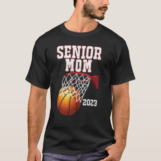 Graduate Senior Mama Class of 2023 Basketball Play T-Shirt