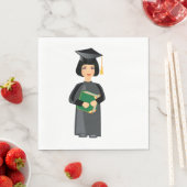 Graduate Serviette (Beispiel)