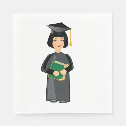 Graduate Serviette (Vorderseite)