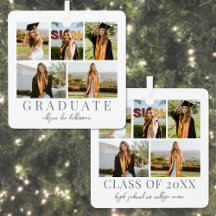 Graduate Simple Elegante Script Abschluss Foto