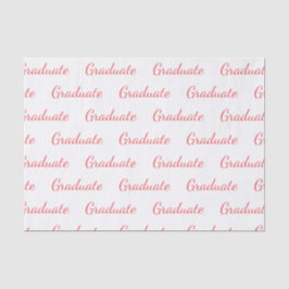 Graduate Simple Modern Abschluss Seidenpapier