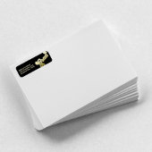 Graduate Simple Modern Rücksendeadresse Typografy