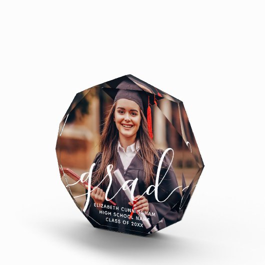 Graduate Simple Modern Script Classic Foto (Rechts)