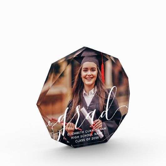 Graduate Simple Modern Script Classic Foto (Links)