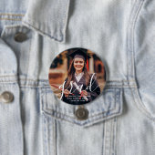 Graduate Simple Modern Script Classic Foto Button (Beispiel)