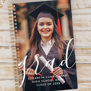Graduate Simple Modern Script Classic Foto Planer