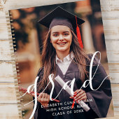 Graduate Simple Modern Script Classic Foto Planer