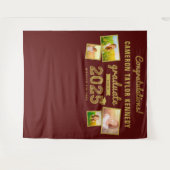 Graduate Sketch 2024 Abschluss 4 Foto Hintergrund Wandteppich (Vorderseite (Horizontal))