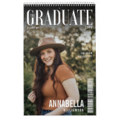 Graduate Trendy Magazine Cover Abschluss Foto Kalender (Titelbild)