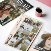 Graduate Trendy Magazine Cover Abschluss Foto Kalender