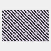 Graduate Typografie Script Geometric Geschenkpapier Set (Vorderseite 2)