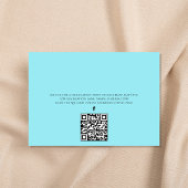 Graduate Typografy Foto QR Code Social Media Einladung