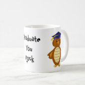 Graduate You Rock Kaffeetasse (VorderseiteRechts)