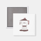 Graduated And Caffeinated Magnet (Vorderseite/Rückseite)