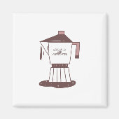 Graduated And Caffeinated Magnet (Vorne)