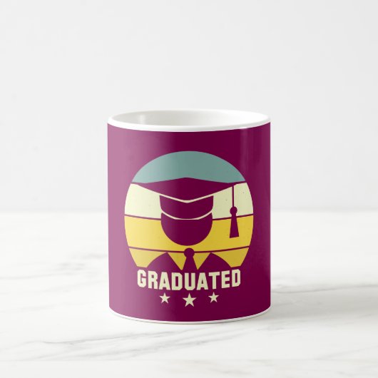 Graduated Celebration Graduation Coffee Mug Kaffeetasse (Mittel)