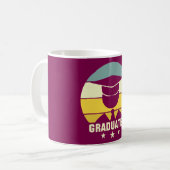Graduated Celebration Graduation Coffee Mug Kaffeetasse (Vorderseite Links)