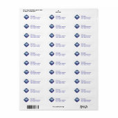 Graduates Cap Mailing Labels (Vorne)