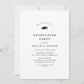 GRADUATES-Gruppe "FotoCollage Joint Graduation Einladung (Rückseite)