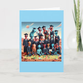 Graduating alien class of 2026 karte (Vorderseite)